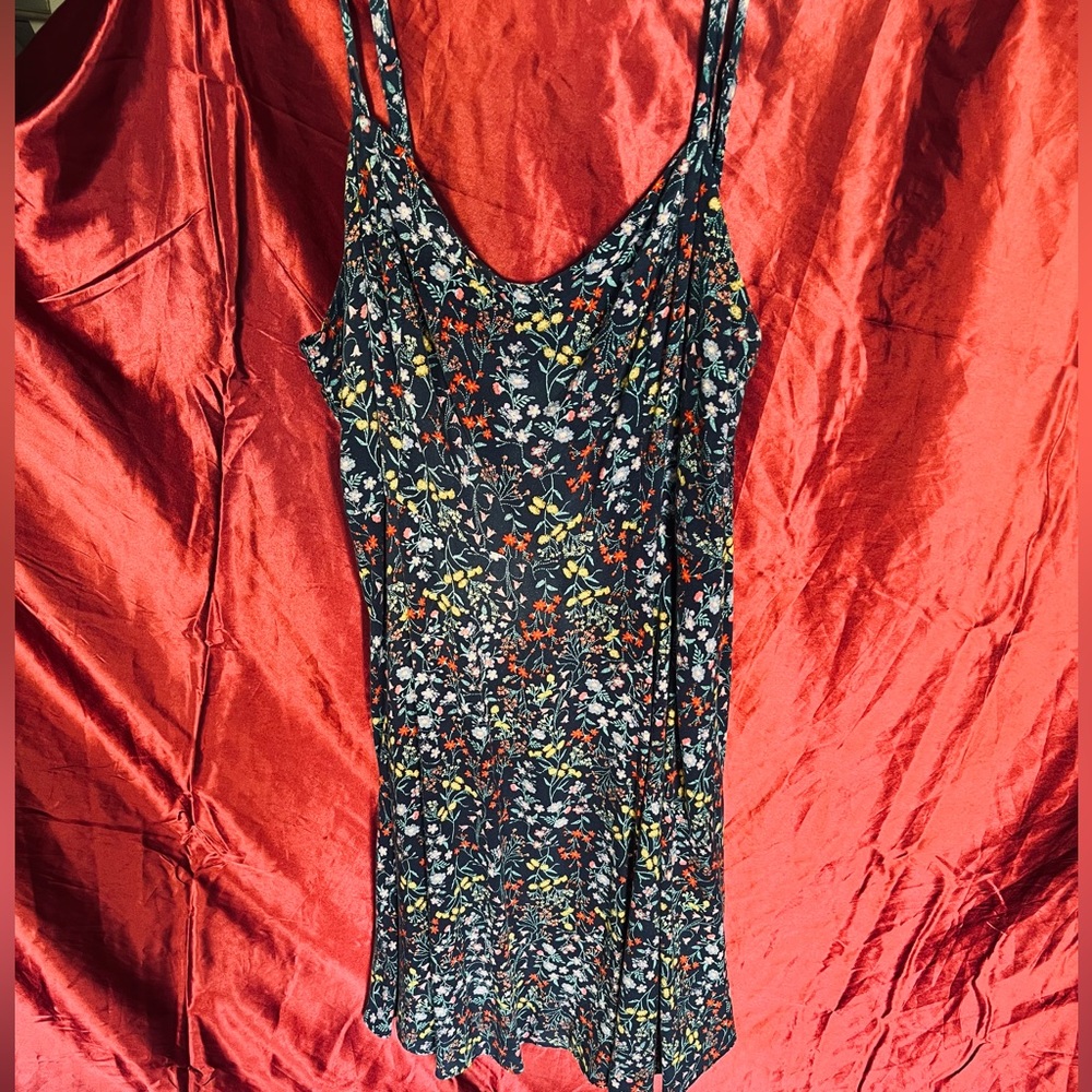 Sweetheart bodice spaghetti strap sundress